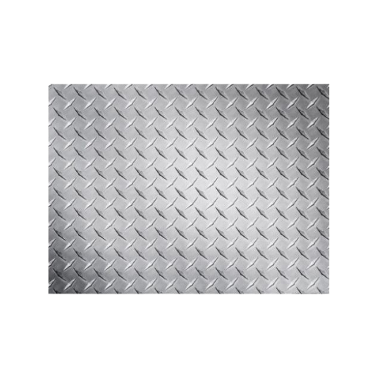 Stainless steel checkered
