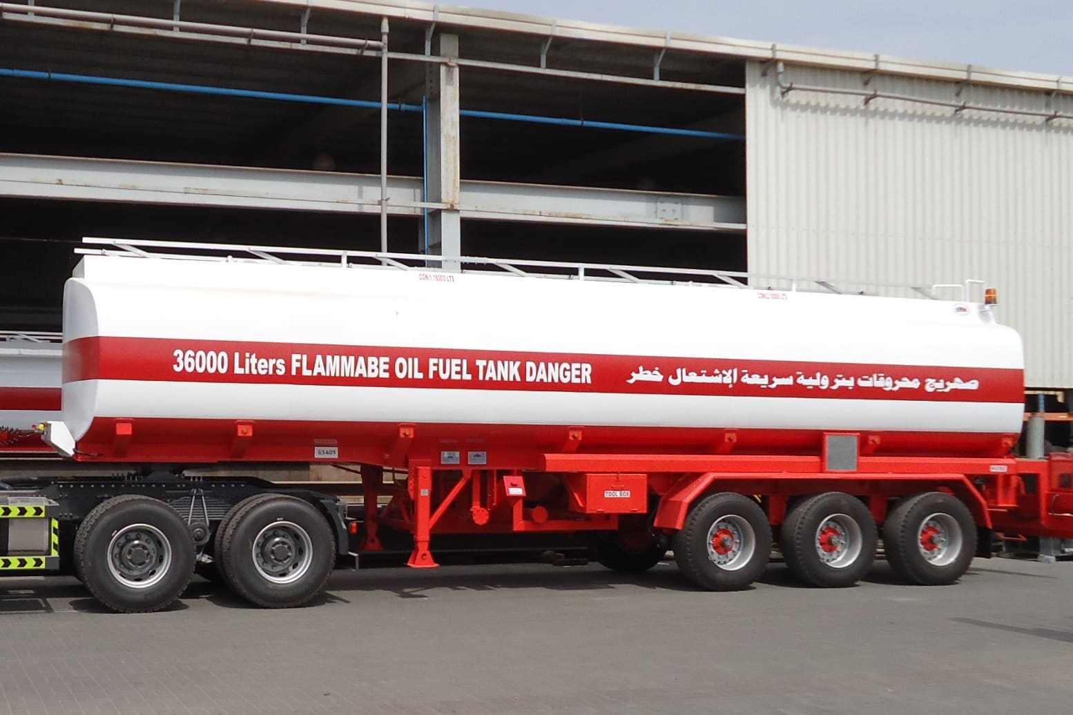 36000LTRS FUEL TANKER TRAILER